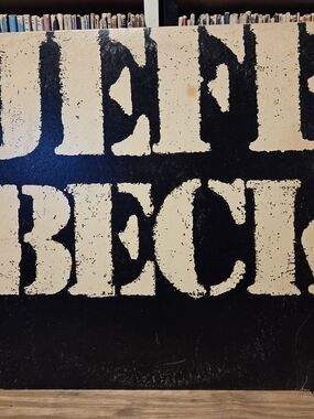 Jeff Beck There and back vintage vinyl 1980